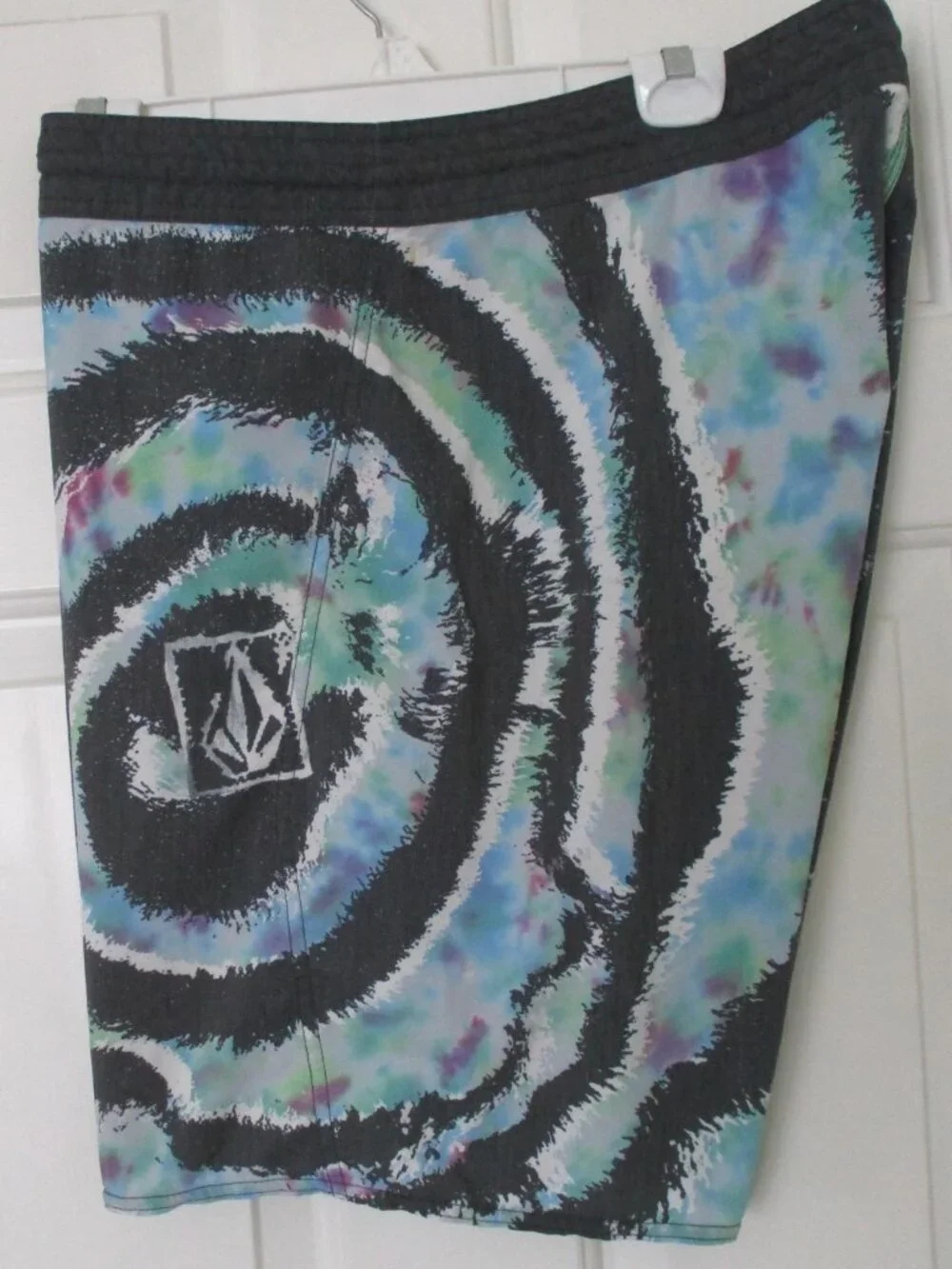 Volcom Stoneys Mens Gray Muted Swim Board Short w/Rear Velcro Pocket - Size 40W
